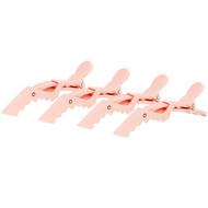 3 PACK of The Vintage Cosmetics Co., Sectioning Clips, Pink, 4 Clips