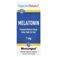 <img alt="Superior Source, Melatonin, 1 mg, 100 MicroLingual Instant Dissolve Tablets" title="Superior Source, Melatonin, 1 mg, 100 MicroLingual Instant Dissolve Tablets,076635907304"