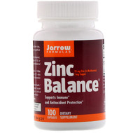 <img alt="Jarrow Formulas, Zinc Balance, 100 Capsules" title="Jarrow Formulas, Zinc Balance, 100 Capsules,790011130086"