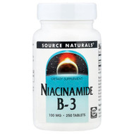 <img alt="Source Naturals, Niacinamide B-3, 100 mg, 250 Tablets" title="Source Naturals, Niacinamide B-3, 100 mg, 250 Tablets,021078005049"