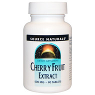 <img alt="Source Naturals, Cherry Fruit Extract, 500 mg, 90 Tablets" title="Source Naturals, Cherry Fruit Extract, 500 mg, 90 Tablets,021078016816"