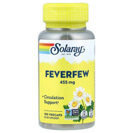 <img alt="Solaray, Feverfew, 455 mg, 100 VegCaps" title="Solaray, Feverfew, 455 mg, 100 VegCaps,076280192766"