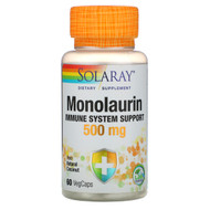 <img alt="Solaray, Monolaurin, 500 mg, 60 Veggie Caps" title="Solaray, Monolaurin, 500 mg, 60 Veggie Caps,076280627541"