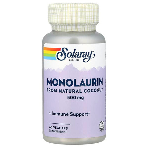 <img alt="Solaray, Monolaurin, 500 mg, 60 VegCaps" title="Solaray, Monolaurin, 500 mg, 60 VegCaps,076280627541"