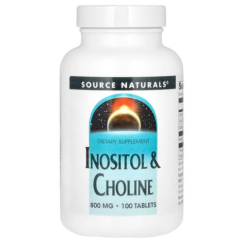 <img alt="Source Naturals, Inositol & Choline, 100 Tablets" title="Source Naturals, Inositol & Choline, 100 Tablets,021078004929"