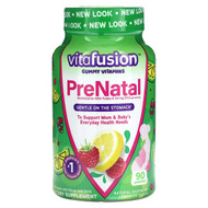 <img alt="VitaFusion, Prenatal Gummy, Raspberry Lemonade, 90 Gummies" title="VitaFusion, Prenatal Gummy, Raspberry Lemonade, 90 Gummies,027917019505"