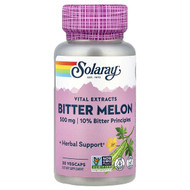 <img alt="Solaray, Vital Extracts, Bitter Melon, 500 mg, 30 VegCaps" title="Solaray, Vital Extracts, Bitter Melon, 500 mg, 30 VegCaps,076280031553"