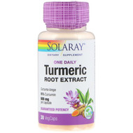 <img alt="Solaray, Turmeric Root Extract, One Daily, 600 mg, 30 VegCaps" title="Solaray, Turmeric Root Extract, One Daily, 600 mg, 30 VegCaps,076280137477"