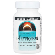 <img alt="Source Naturals, L-Tryptophan, 60 Tablets" title="Source Naturals, L-Tryptophan, 60 Tablets,021078019794"