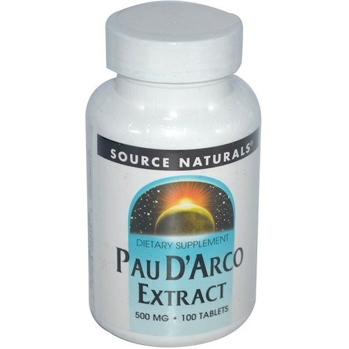 <img alt="Source Naturals, Pau D'Arco Extract, 500 mg, 100 Tablets" title="Source Naturals, Pau D'Arco Extract, 500 mg, 100 Tablets,021078002390"