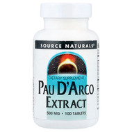 <img alt="Source Naturals, Pau DArco Extract, 100 Tablets" title="Source Naturals, Pau DArco Extract, 100 Tablets,021078002390"