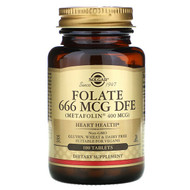<img alt="Solgar, Folate as Metafolin, 400 mcg, 100 Tablets" title="Solgar, Folate as Metafolin, 400 mcg, 100 Tablets,033984019416"
