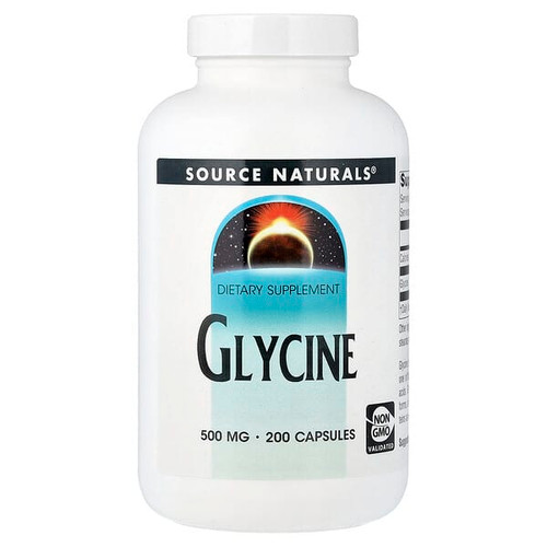 <img alt="Source Naturals, Glycine, 200 Capsules (500 mg per Capsule)" title="Source Naturals, Glycine, 200 Capsules (500 mg per Capsule),021078016052"