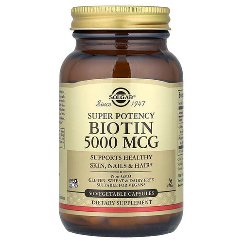 <img alt="Solgar, Biotin, 50 Vegetable Capsules" title="Solgar, Biotin, 50 Vegetable Capsules,033984003132"