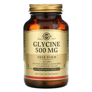 <img alt="Solgar, Glycine, 500 mg, 100 Vegetable Capsules" title="Solgar, Glycine, 500 mg, 100 Vegetable Capsules,033984013704"