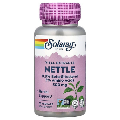 <img alt="Solaray, Vital Extracts, Nettle, 300 mg, 60 VegCaps" title="Solaray, Vital Extracts, Nettle, 300 mg, 60 VegCaps,076280037524"