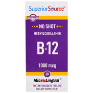 <img alt="Superior Source, Methylcobalamin B-12, 1000 mcg, 60 MicroLingual Instant Dissolve Tablets" title="Superior Source, Methylcobalamin B-12, 1000 mcg, 60 MicroLingual Instant Dissolve Tablets,076635906703"