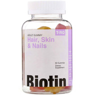 <img alt="T-RQ, Adult Gummy, Hair, Skin & Nails, Biotin, Lemon Orange Cherry, 60 Gummies" title="T-RQ, Adult Gummy, Hair, Skin & Nails, Biotin, Lemon Orange Cherry, 60 Gummies,835776002206"