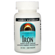 <img alt="Source Naturals, Iron, 25 mg, 250 Tablets" title="Source Naturals, Iron, 25 mg, 250 Tablets,021078003137"