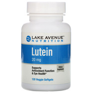 <img alt="Lake Avenue Nutrition, Lutein, 20 mg, 120 Veggie Softgels" title="Lake Avenue Nutrition, Lutein, 20 mg, 120 Veggie Softgels,898220015429"