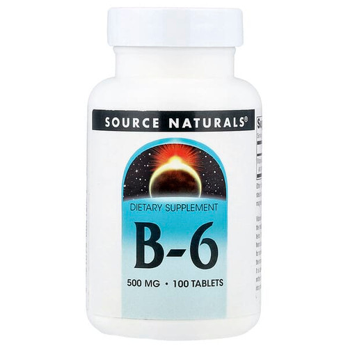 <img alt="Source Naturals, B-6, 500 mg, 100 Tablets" title="Source Naturals, B-6, 500 mg, 100 Tablets,021078004165"