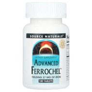<img alt="Source Naturals, Advanced Ferrochel, 180 Tablets" title="Source Naturals, Advanced Ferrochel, 180 Tablets,021078014560"