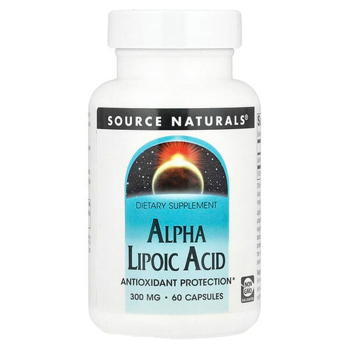 <img alt="Source Naturals, Alpha Lipoic Acid, 300 mg, 60 Capsules" title="Source Naturals, Alpha Lipoic Acid, 300 mg, 60 Capsules,021078017646"