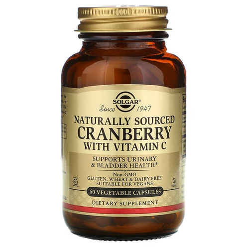 <img alt="Solgar, Natural Cranberry with Vitamin C, 60 Vegetable Capsules" title="Solgar, Natural Cranberry with Vitamin C, 60 Vegetable Capsules,033984009554"