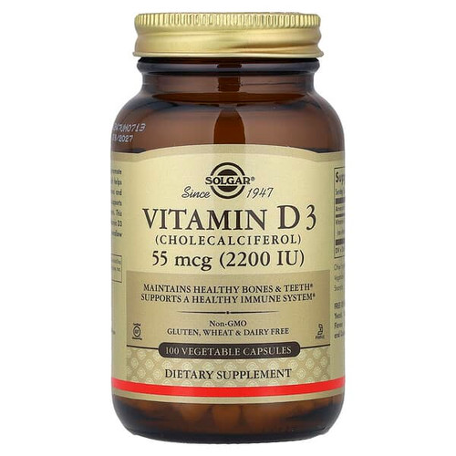 <img alt="Solgar, Vitamin D3 , 55 mcg (2,200 IU), 100 Vegetable Capsules" title="Solgar, Vitamin D3 , 55 mcg (2,200 IU), 100 Vegetable Capsules,033984033177"