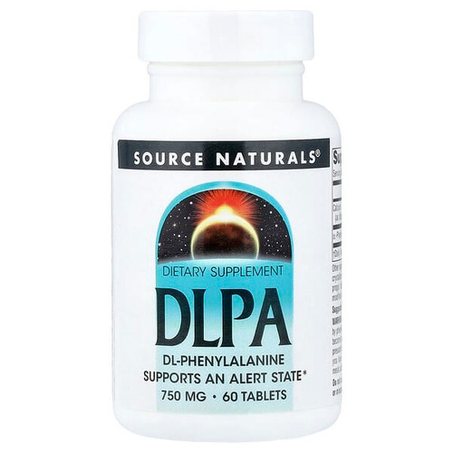 <img alt="Source Naturals, DLPA, 750 mg, 60 Tablets" title="Source Naturals, DLPA, 750 mg, 60 Tablets,021078001652"