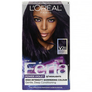 <img alt="L'Oreal, Feria, Power Violet, High-Intensity Shimmering Color,  V28 Deepest Violet, 1 Application" title="L'Oreal, Feria, Power Violet, High-Intensity Shimmering Color,  V28 Deepest Violet, 1 Application,071249341728"