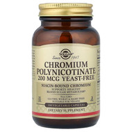 <img alt="Solgar, Chromium Polynicotinate, 100 Vegetable Capsules" title="Solgar, Chromium Polynicotinate, 100 Vegetable Capsules,033984008762"