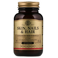 <img alt="Solgar, Skin, Nails & Hair, Advanced MSM Formula, 60 Tablets" title="Solgar, Skin, Nails & Hair, Advanced MSM Formula, 60 Tablets,033984017351"