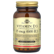 <img alt="Solgar, Vitamin D3 (Cholecalciferol), 15 mcg (600 IU), 120 Vegetable Capsules" title="Solgar, Vitamin D3 (Cholecalciferol), 15 mcg (600 IU), 120 Vegetable Capsules,033984033191"