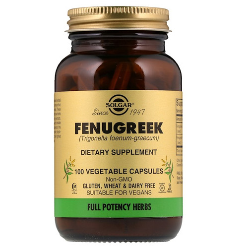 <img alt="Solgar, Fenugreek, 100 Vegetable Capsules" title="Solgar, Fenugreek, 100 Vegetable Capsules,033984038851"