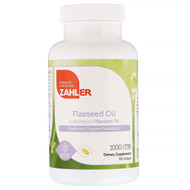 <img alt="Zahler Flax Seed Oil - 1000 mg - 90 Softgels" title="Zahler Flax Seed Oil - 1000 mg - 90 Softgels,848998080358"
