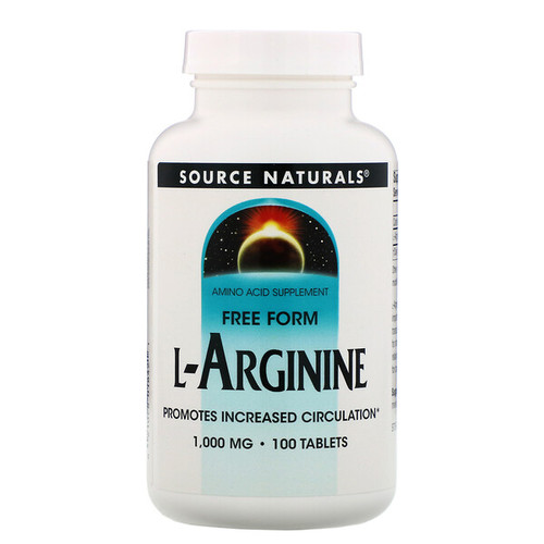<img alt="Source Naturals, L-Arginine, Free Form, 1000 mg, 100 Tablets" title="Source Naturals, L-Arginine, Free Form, 1000 mg, 100 Tablets,021078018421"