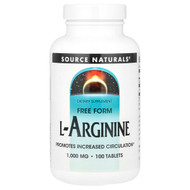 <img alt="Source Naturals, L-Arginine, Free Form, 1,000 mg, 100 Tablets" title="Source Naturals, L-Arginine, Free Form, 1,000 mg, 100 Tablets,021078018421"
