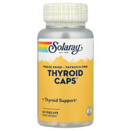 <img alt="Solaray, Thyroid Caps, Freeze Dried, 60 VegCaps" title="Solaray, Thyroid Caps, Freeze Dried, 60 VegCaps,076280052107"