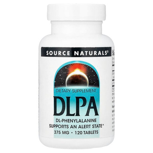 <img alt="Source Naturals, DLPA, 120 Tablets" title="Source Naturals, DLPA, 120 Tablets,021078001638"