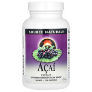 <img alt="Source Naturals, Acai Extract, 500 mg, 120 Capsules" title="Source Naturals, Acai Extract, 500 mg, 120 Capsules,021078020264"