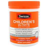 Swisse, Childrens Ultivite Multivitamin, 120 Chewable Tablets