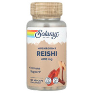 <img alt="Solaray, Reishi Mushrooms, 600 mg, 100 VegCaps" title="Solaray, Reishi Mushrooms, 600 mg, 100 VegCaps,076280015058"