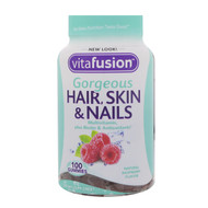 <img alt="VitaFusion, Gorgeous Hair, Skin & Nails Multivitamin, Natural Raspberry Flavor, 100 Gummies" title="VitaFusion, Gorgeous Hair, Skin & Nails Multivitamin, Natural Raspberry Flavor, 100 Gummies,027917020051"