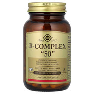 <img alt="Solgar, B-Complex "50", 100 Vegetable Capsules" title="Solgar, B-Complex "50", 100 Vegetable Capsules,033984011212"
