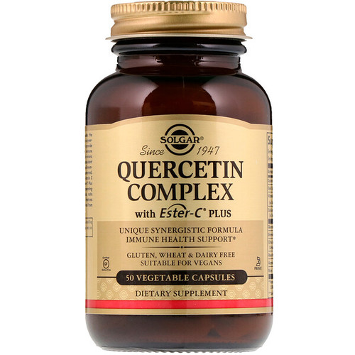 <img alt="Solgar, Quercetin Complex with Ester-C Plus, 50 Vegetable Capsules" title="Solgar, Quercetin Complex with Ester-C Plus, 50 Vegetable Capsules,033984023185"