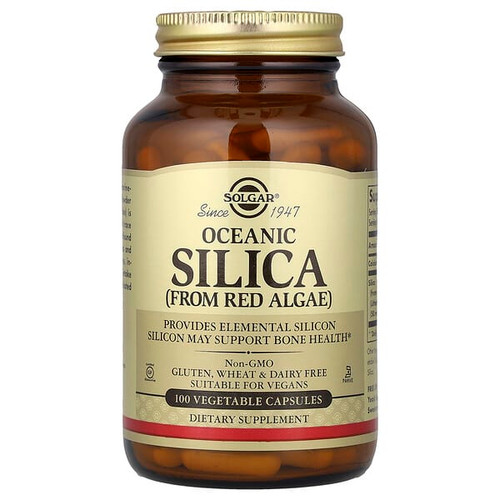 <img alt="Solgar, Oceanic Silica From Red Algae, 100 Vegetable Capsules" title="Solgar, Oceanic Silica From Red Algae, 100 Vegetable Capsules,033984025714"