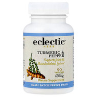 <img alt="Eclectic Herb, Freeze-Dried, Turmeric & Pepper, 90 Veg Caps" title="Eclectic Herb, Freeze-Dried, Turmeric & Pepper, 90 Veg Caps,023363319114"