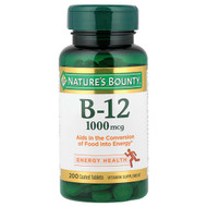 <img alt="Natures Bounty, B-12, 1,000 mcg, 200 Coated Tablets" title="Natures Bounty, B-12, 1,000 mcg, 200 Coated Tablets,074312528057"
