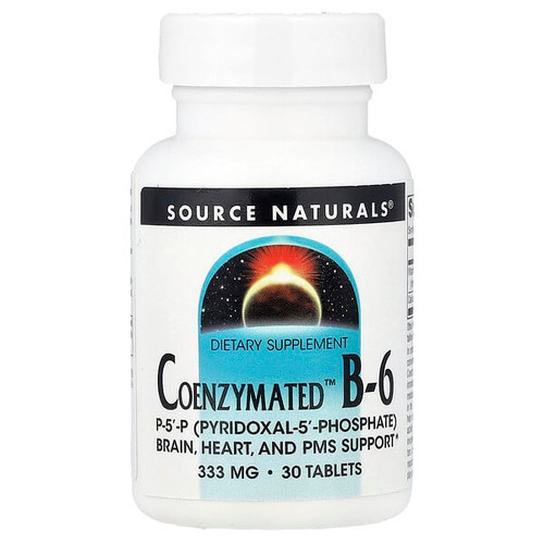 <img alt="Source Naturals, Coenzymated B-6, 30 Tablets" title="Source Naturals, Coenzymated B-6, 30 Tablets,021078021957"